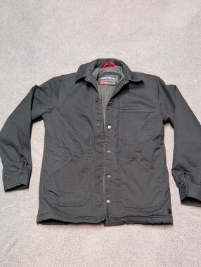 Eddie Bauer Grey Shirt Jacket Size XS